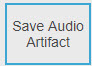 Image of the Save Audio Artifact flow notation