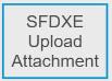 Image of the SFDXE Upload Attachment flow notation