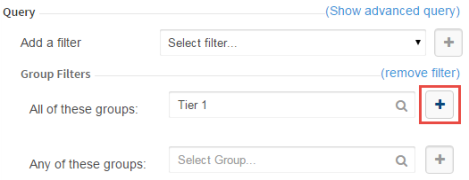 Adding All of these groups filter in a CxEngage queue filter 