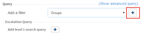 Add a group filter to a CxEngage queue query
